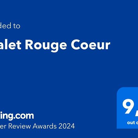 Chalet Rouge Coeur Bex ภายนอก รูปภาพ