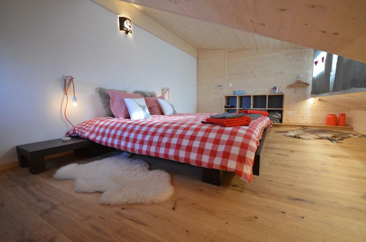 Chalet Rouge Coeur Bex ภายนอก รูปภาพ