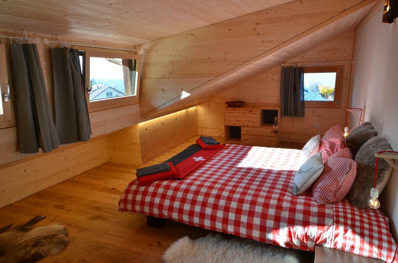 Chalet Rouge Coeur Bex ภายนอก รูปภาพ