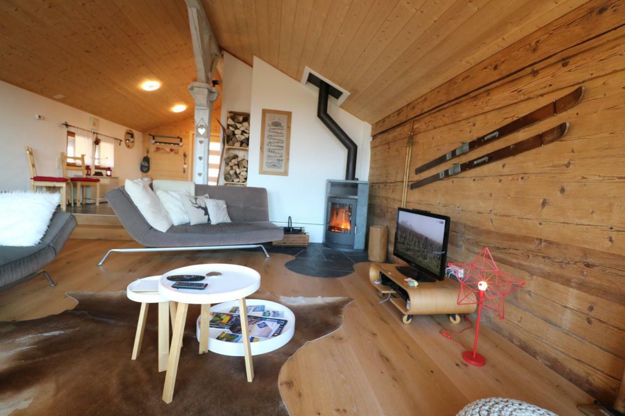 Chalet Rouge Coeur Bex ภายนอก รูปภาพ
