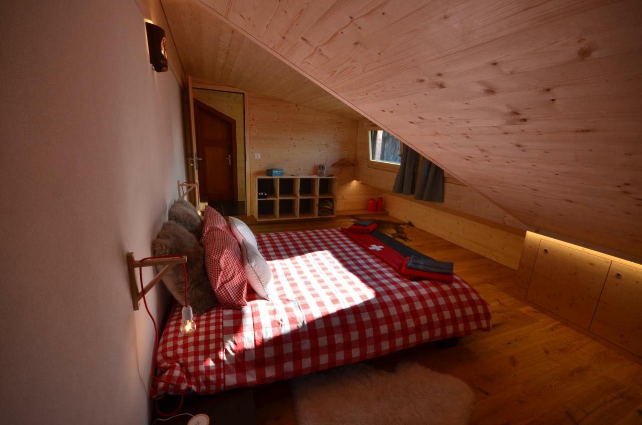 Chalet Rouge Coeur Bex ภายนอก รูปภาพ