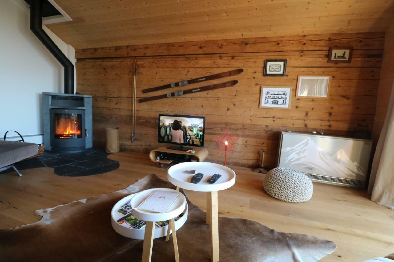 Chalet Rouge Coeur Bex ภายนอก รูปภาพ