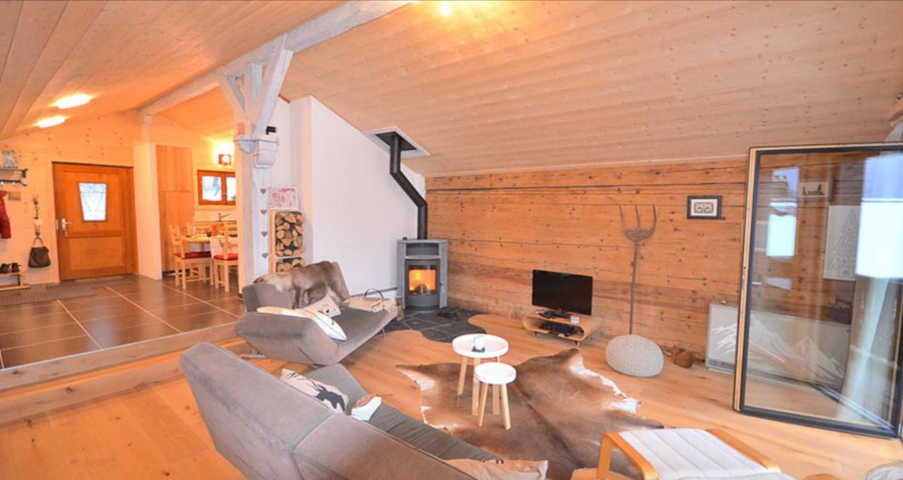 Chalet Rouge Coeur Bex ภายนอก รูปภาพ